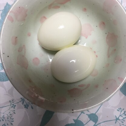 ゆで卵作りました(*^^*)
ごちそうさまでした☆